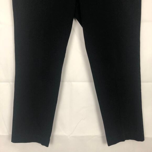 Worthington High-Rise Black Ankle Pants Size 12 Career Workwear Casual - Picture 5 of 11